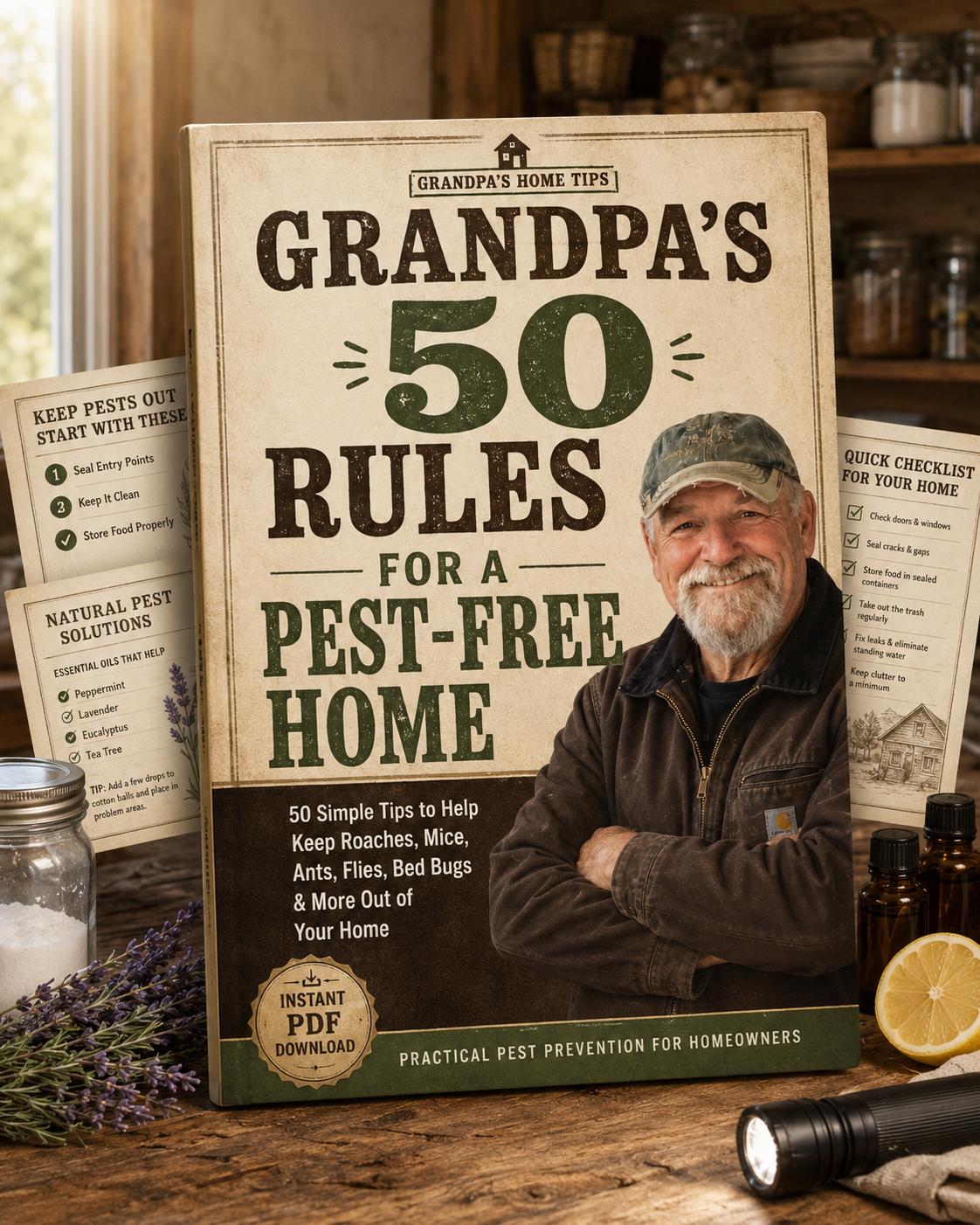 Grandpa’s 50 Rules for a Pest-Free Home